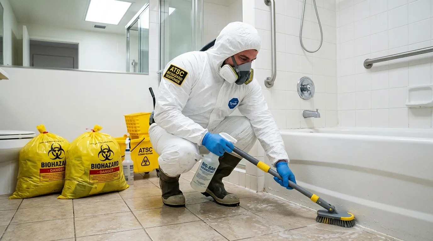 Decontamination equipment deployed for Blood Cleanup in Sinton